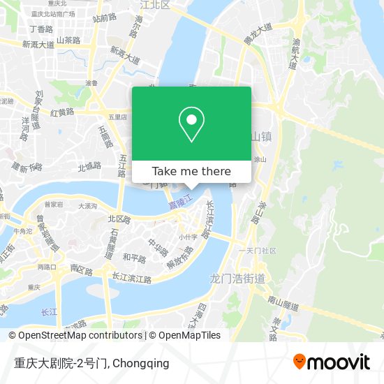 重庆大剧院-2号门 map