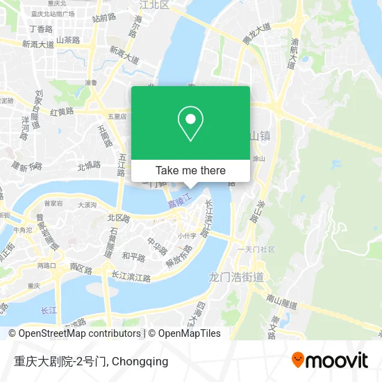 重庆大剧院-2号门 map