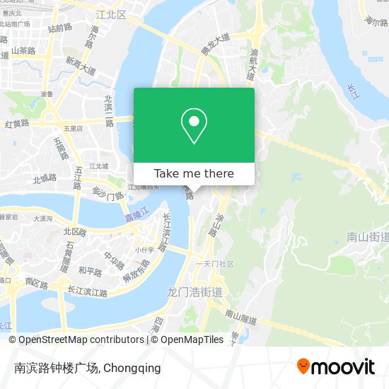 南滨路钟楼广场 map