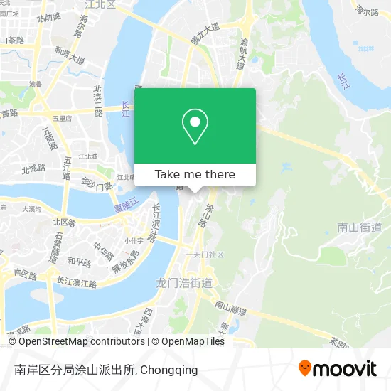 南岸区分局涂山派出所 map