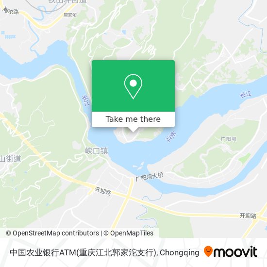 中国农业银行ATM(重庆江北郭家沱支行) map