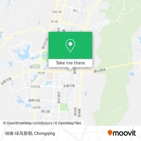 锦春·绿岛新都 map