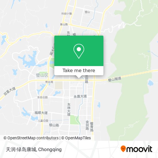 天润·绿岛康城 map