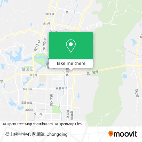 璧山疾控中心家属院 map