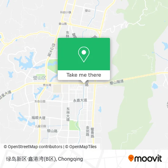 绿岛新区·鑫港湾(B区) map