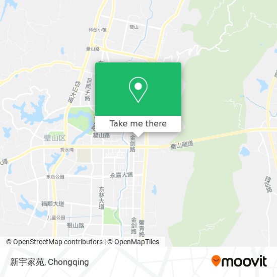 新宇家苑 map