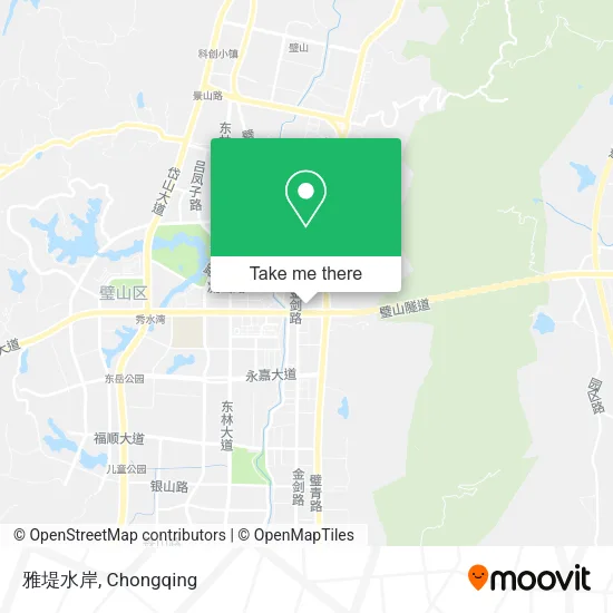 雅堤水岸 map