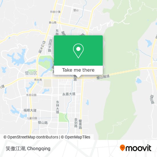 笑傲江湖 map