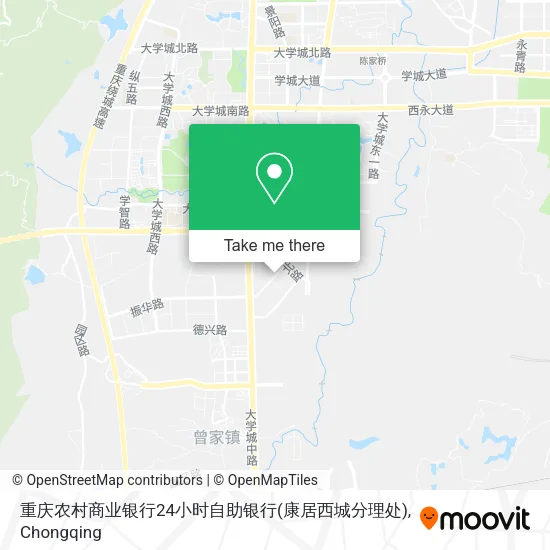 重庆农村商业银行24小时自助银行(康居西城分理处) map