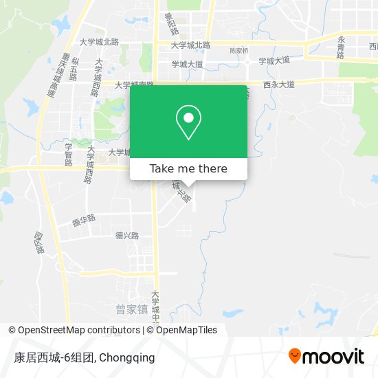 康居西城-6组团 map