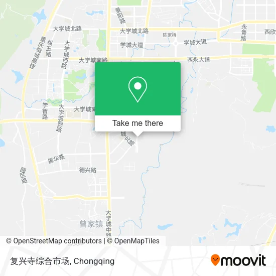 复兴寺综合市场 map