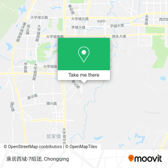 康居西城-7组团 map