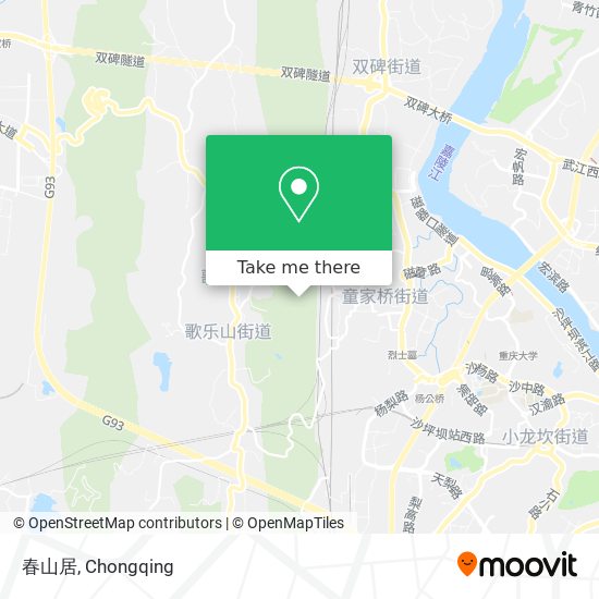 春山居 map