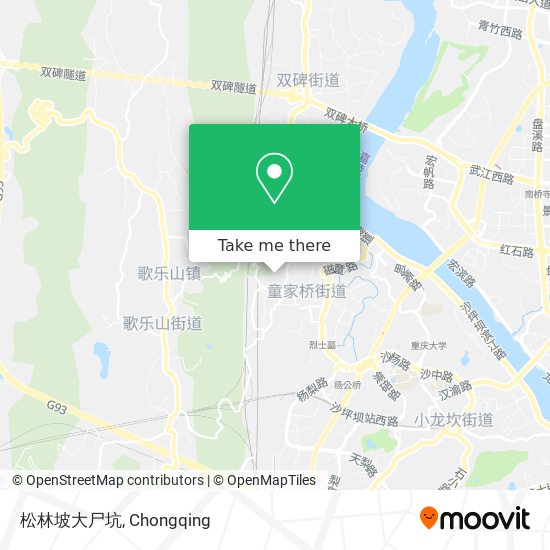 松林坡大尸坑 map