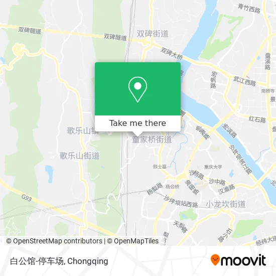 白公馆-停车场 map