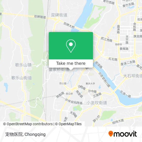宠物医院 map