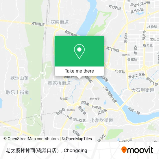 老太婆摊摊面 map
