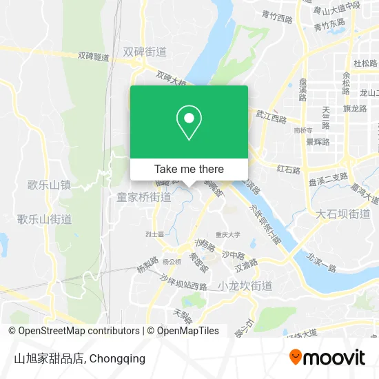 山旭家甜品店 map