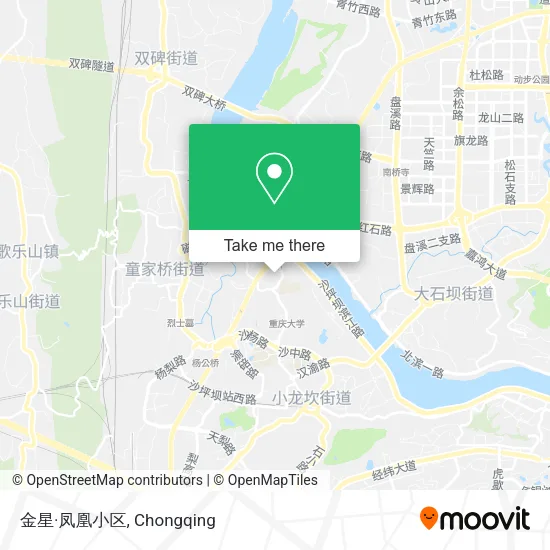 金星·凤凰小区 map