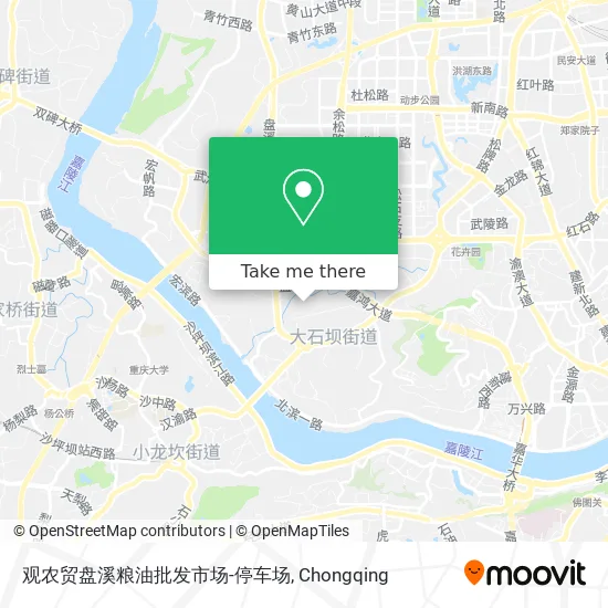 观农贸盘溪粮油批发市场-停车场 map