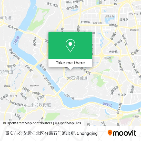 重庆市公安局江北区分局石门派出所 map