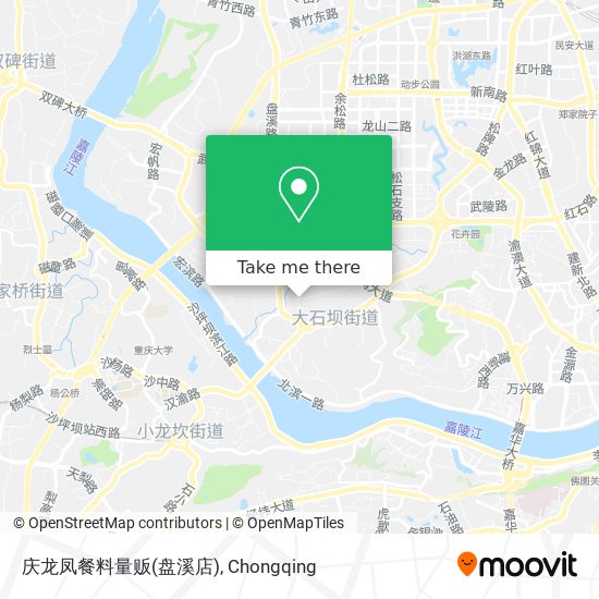 庆龙凤餐料量贩(盘溪店) map