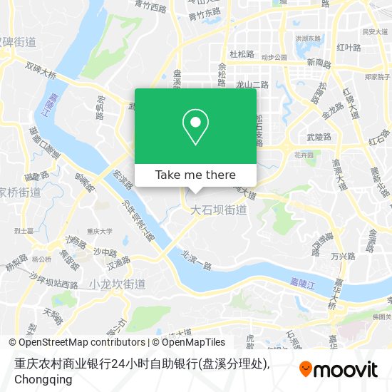 重庆农村商业银行24小时自助银行(盘溪分理处) map
