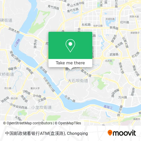 中国邮政储蓄银行ATM(盘溪路) map