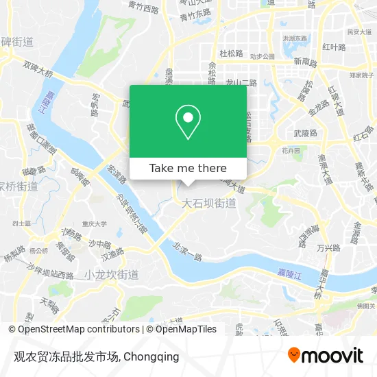 观农贸冻品批发市场 map