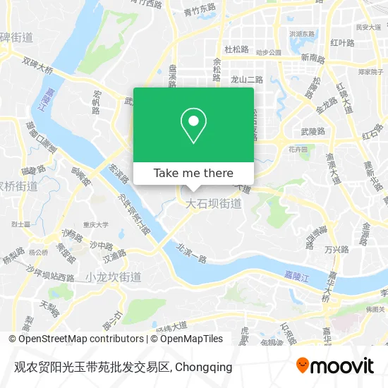 观农贸阳光玉带苑批发交易区 map
