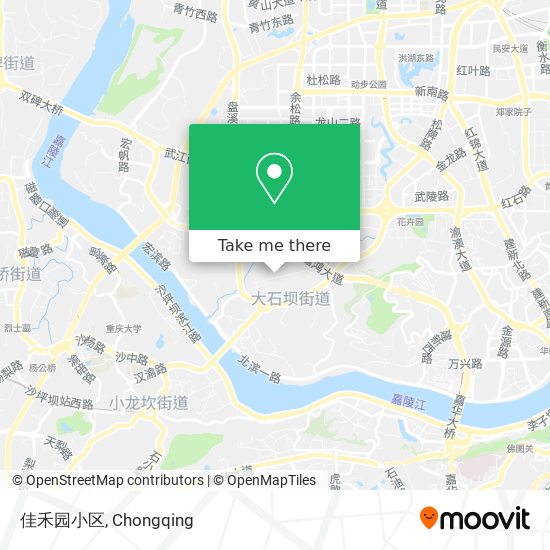 佳禾园小区 map