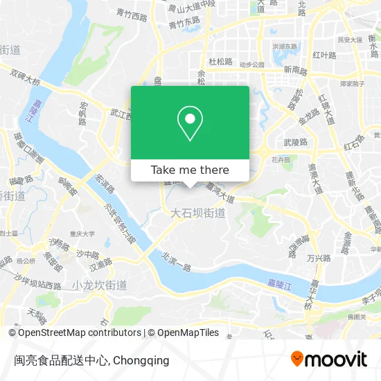 闽亮食品配送中心 map