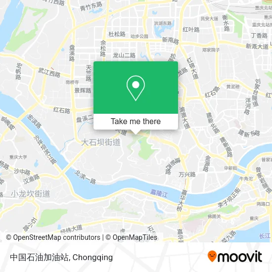 中国石油加油站 map