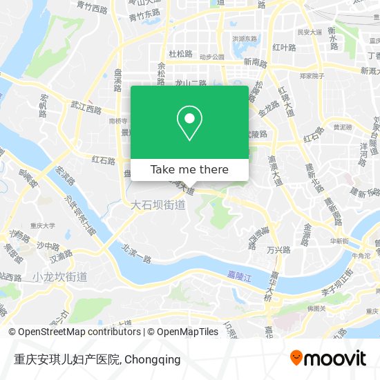 重庆安琪儿妇产医院 map