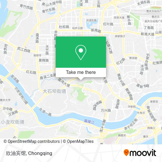 欣油宾馆 map