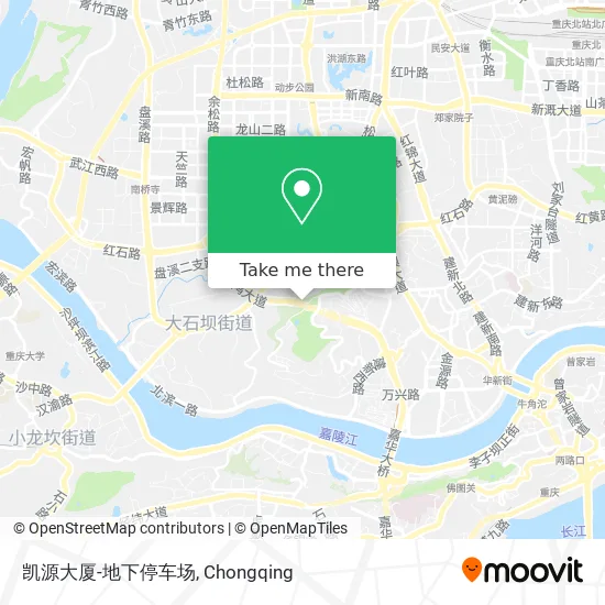 凯源大厦-地下停车场 map