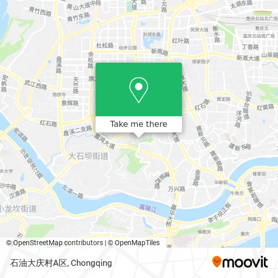 石油大庆村A区 map