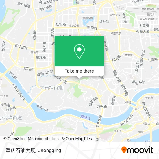 重庆石油大厦 map