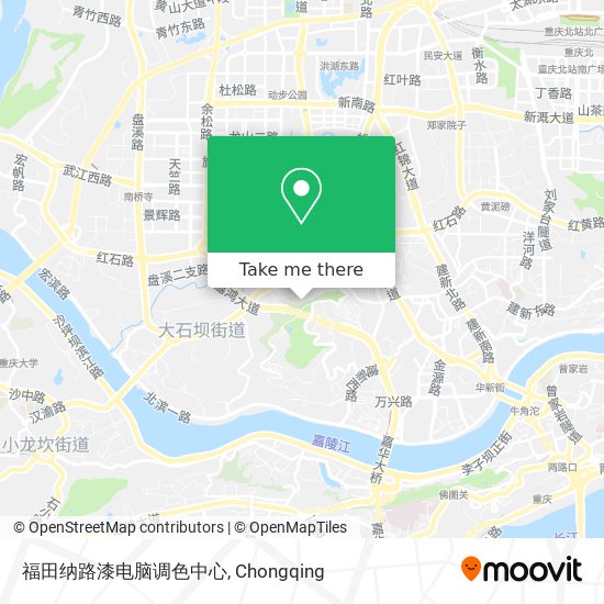 福田纳路漆电脑调色中心 map