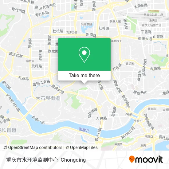 重庆市水环境监测中心 map