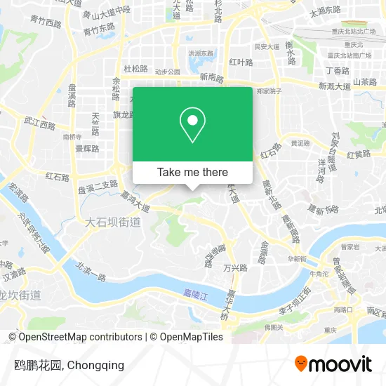 鸥鹏花园 map