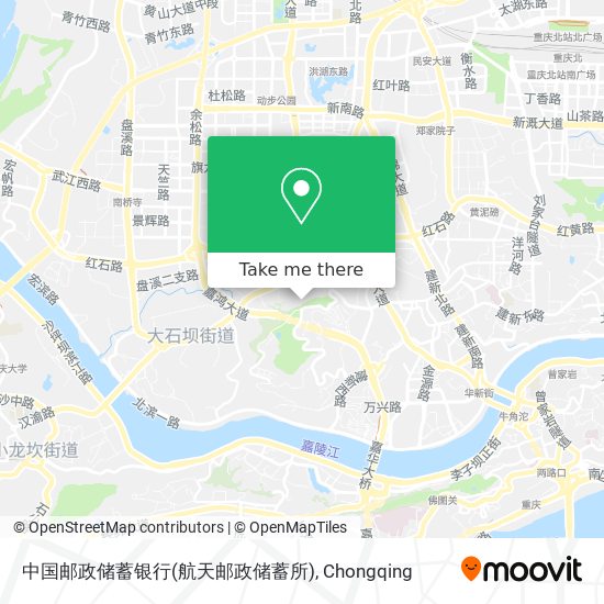 中国邮政储蓄银行(航天邮政储蓄所) map
