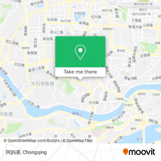 阿妈寨 map
