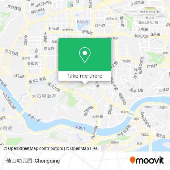 倚山幼儿园 map