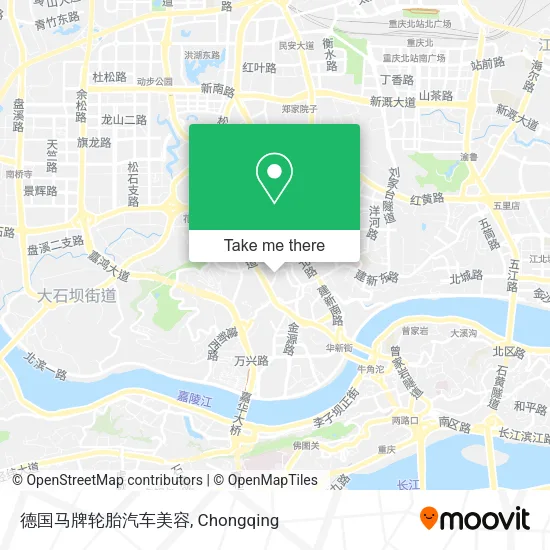 德国马牌轮胎汽车美容 map