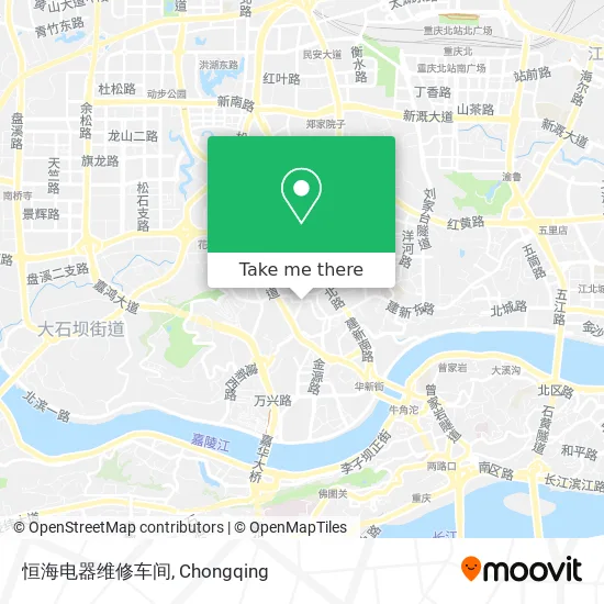 恒海电器维修车间 map