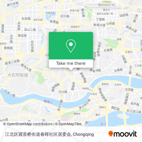 江北区观音桥街道春晖社区居委会 map