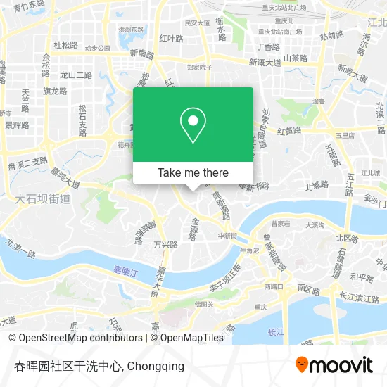 春晖园社区干洗中心 map
