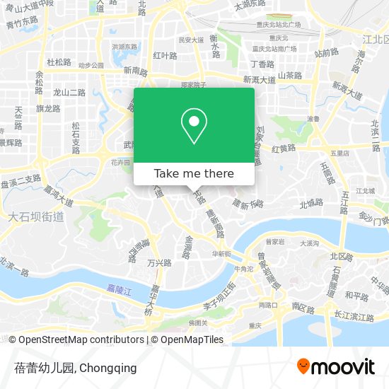蓓蕾幼儿园 map