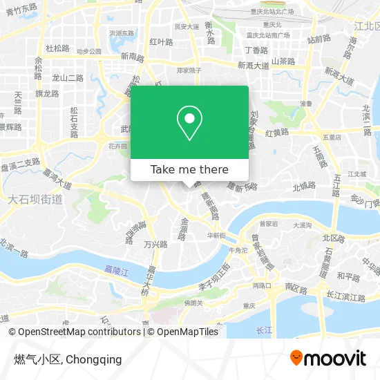 燃气小区 map